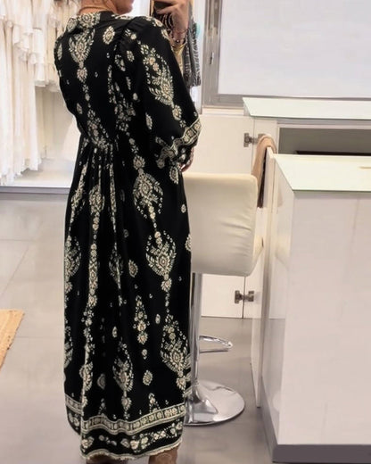 Jana | Vestido casual estampado