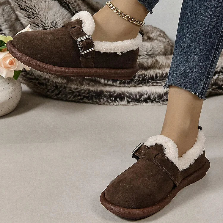 VellaStep - Mocasines ortopédicos sin cordones con punta redonda