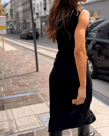 Aitana - Vestido largo sin mangas