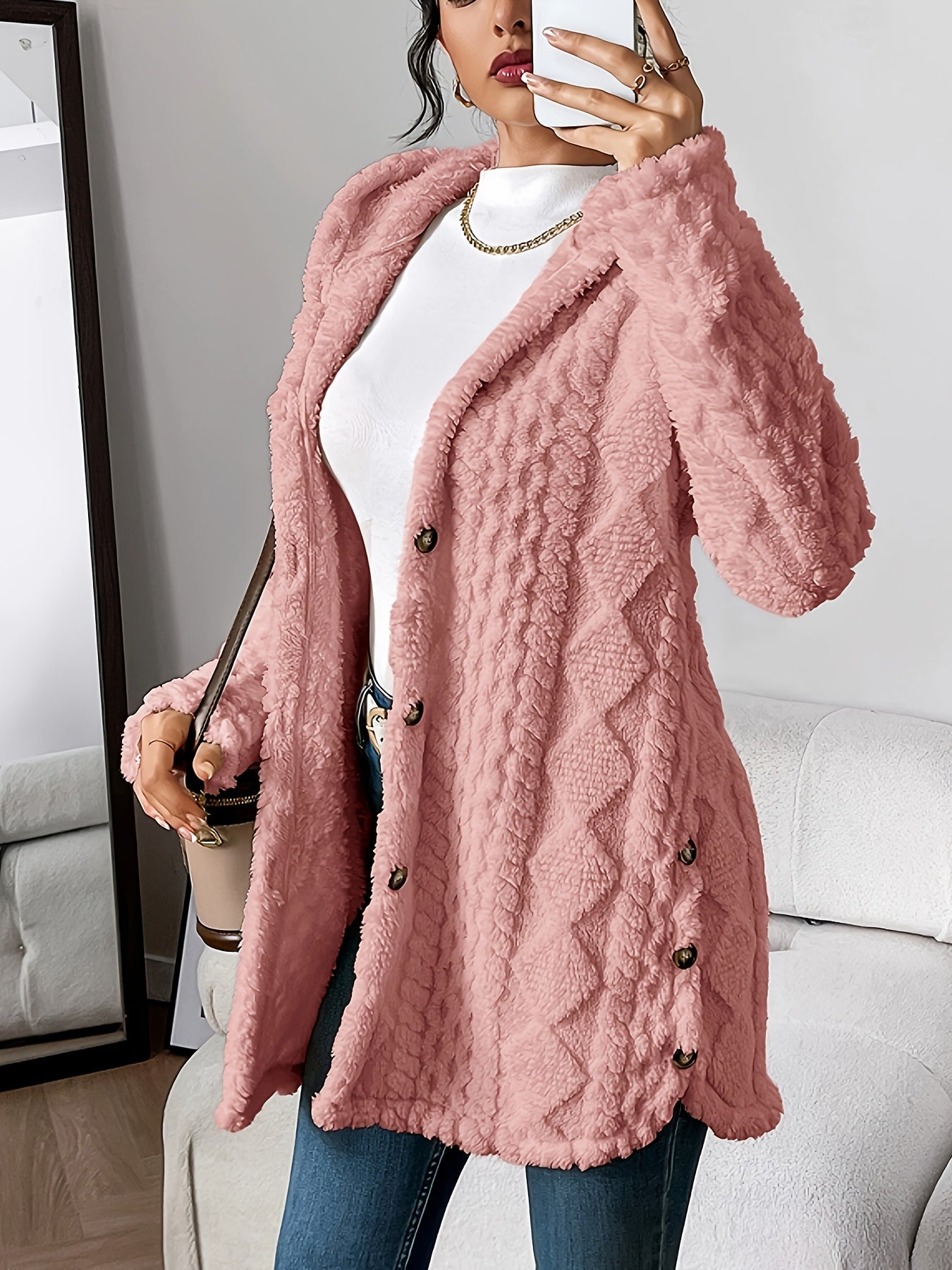 ANGELICA™|CARDIGAN CON CAPUCHA
