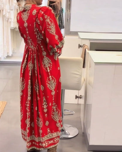 Jana | Vestido casual estampado