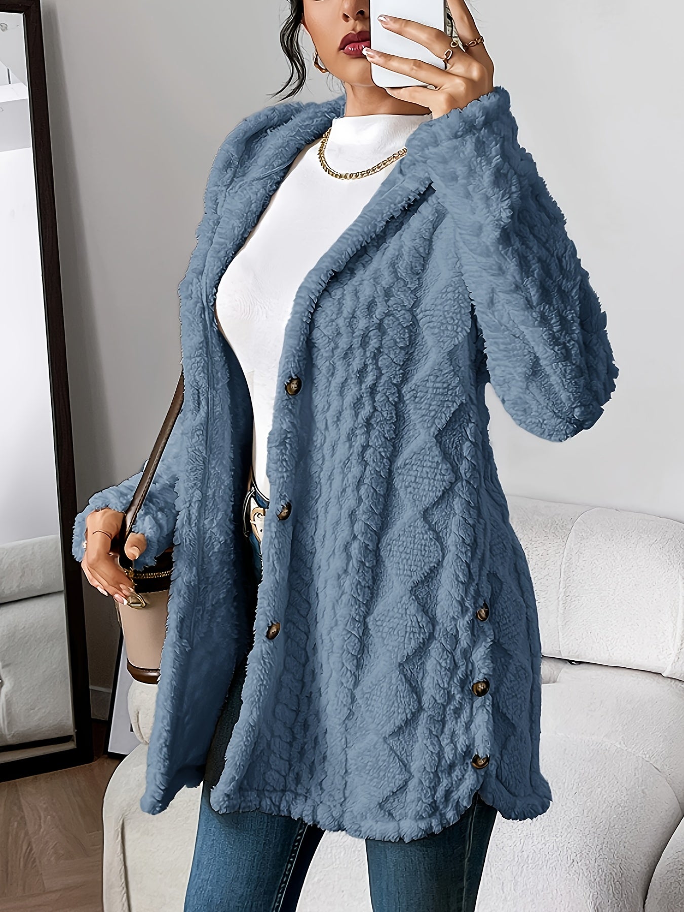 ANGELICA™|CARDIGAN CON CAPUCHA