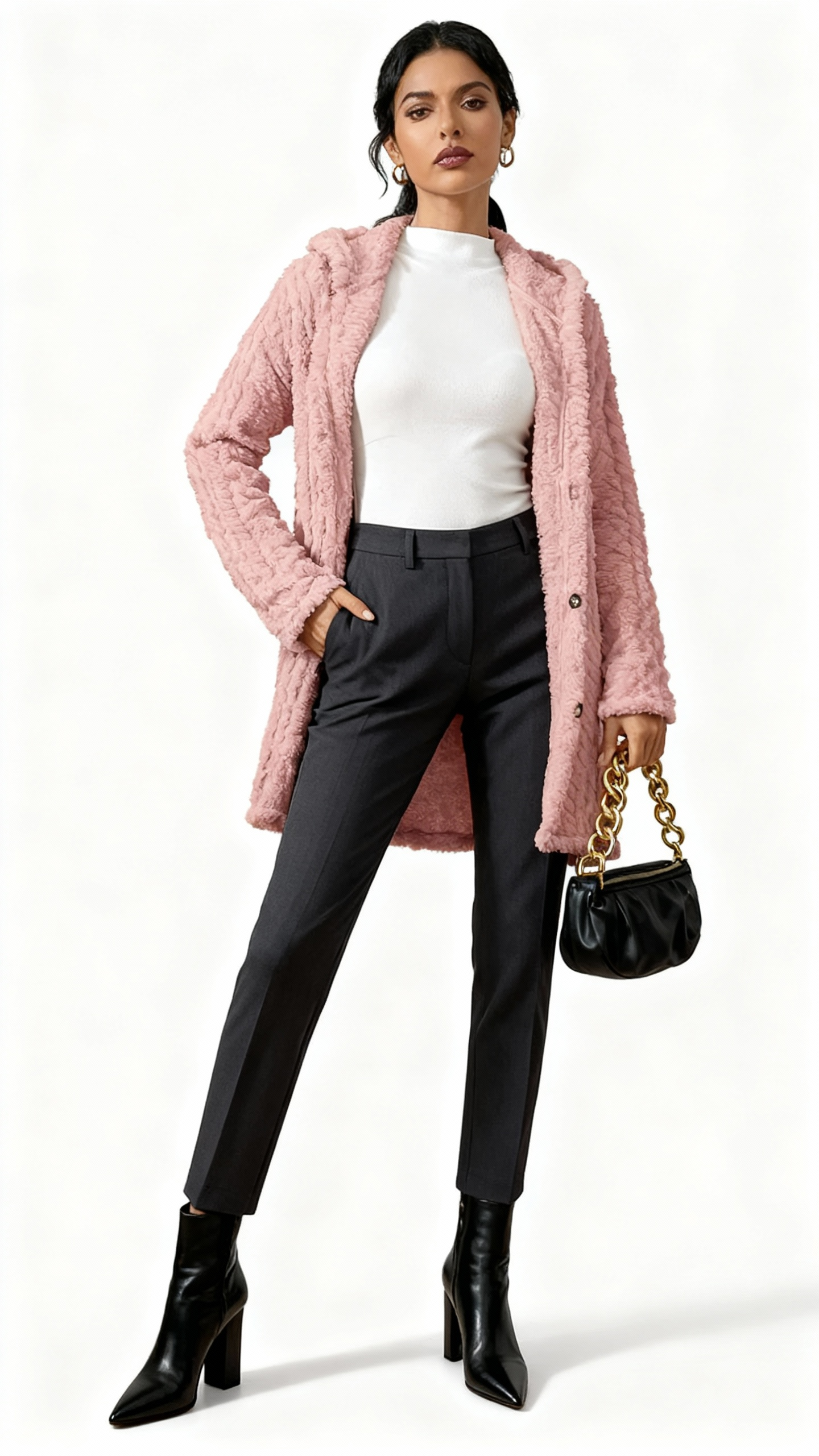 ANGELICA™|CARDIGAN CON CAPUCHA