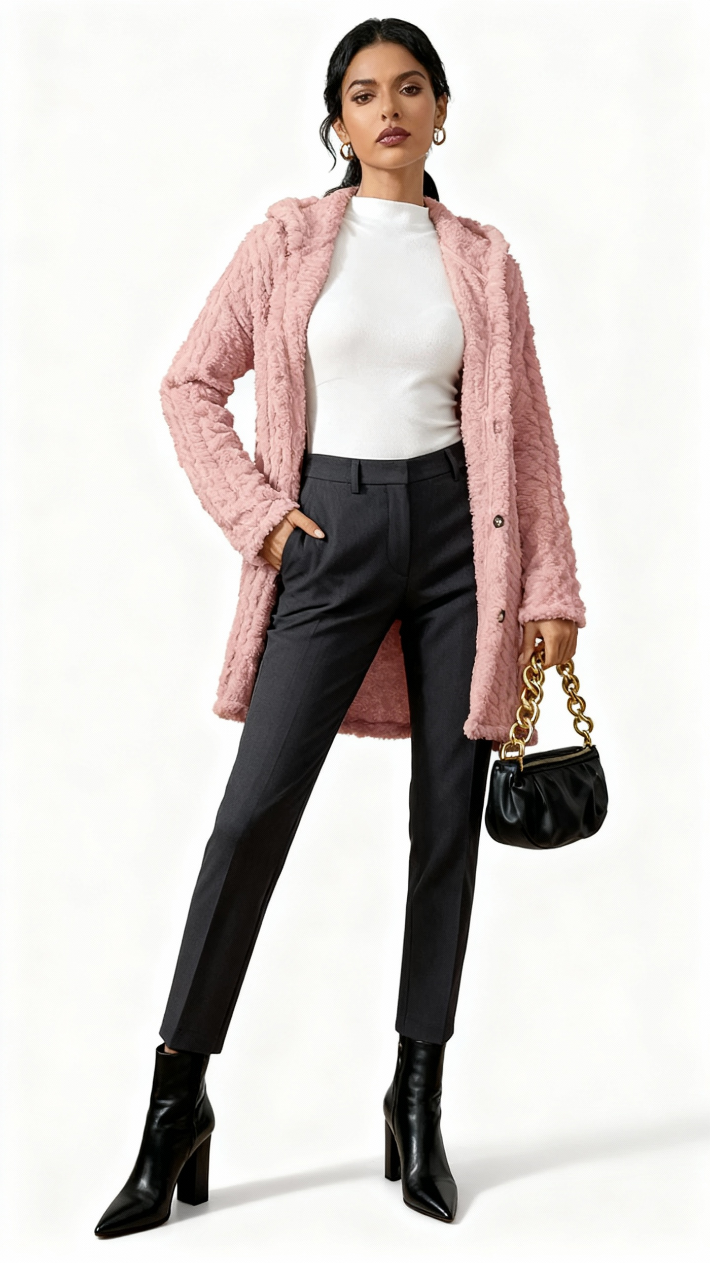 ANGELICA™|CARDIGAN CON CAPUCHA