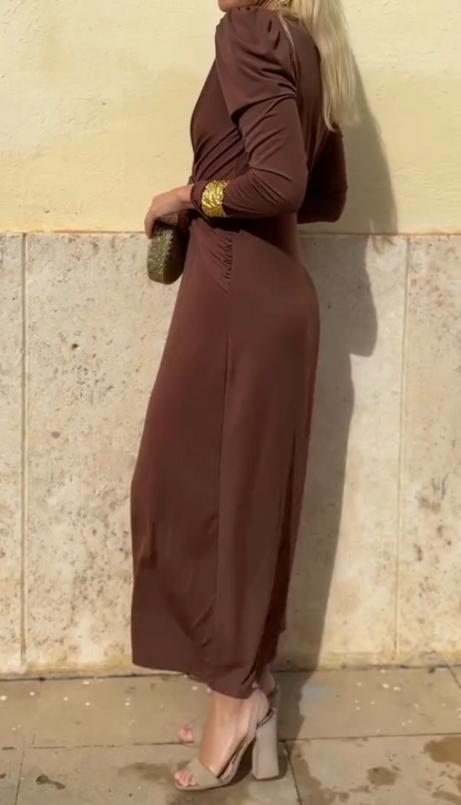 Sofia| Vestido midi elegante