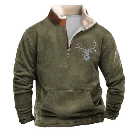 Buffalo™ | Sueter polar informal con forro térmico