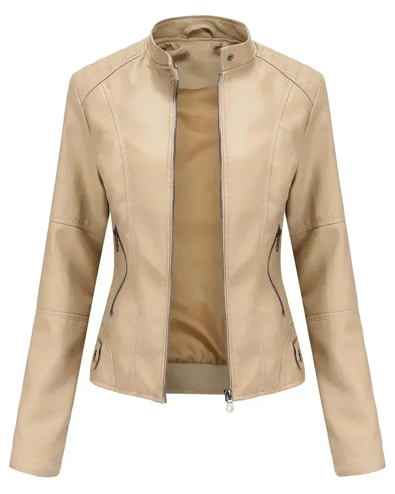 EVELYN | Chaqueta de cuero.