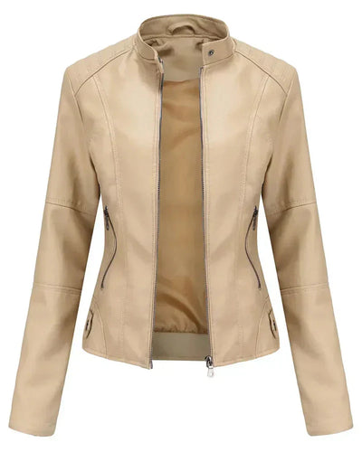 EVELYN | Chaqueta de cuero.