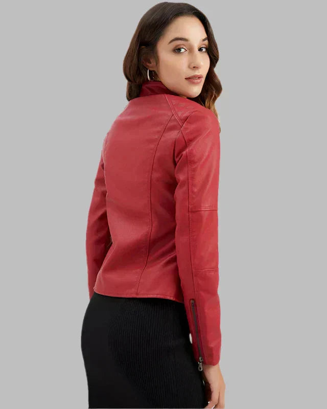 EVELYN | Chaqueta de cuero.