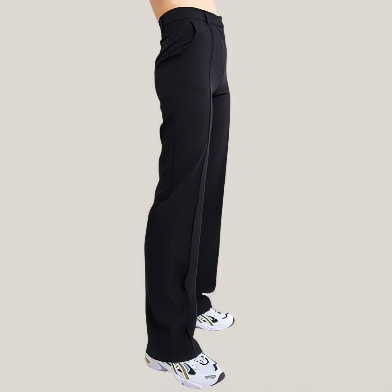 Raquel - Pantalones rectos ajustados flexible