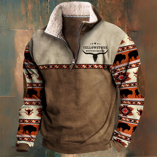 Buffalo™ | Sueter polar informal con forro térmico