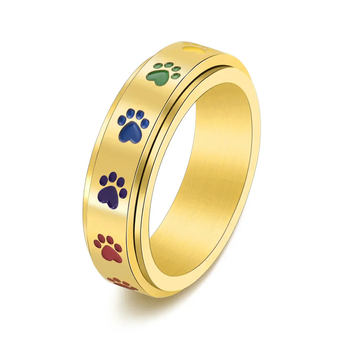 Anillo antiestrés giratorio para patas
