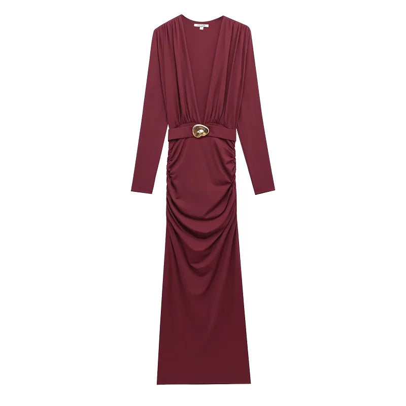 Clara| Vestido midi elegante