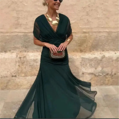 Elena| Vestido elegante largo