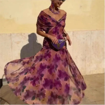 Elena| Vestido elegante largo