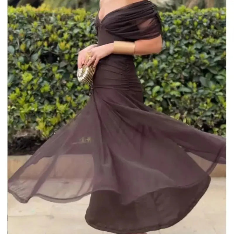 Elena| Vestido elegante largo