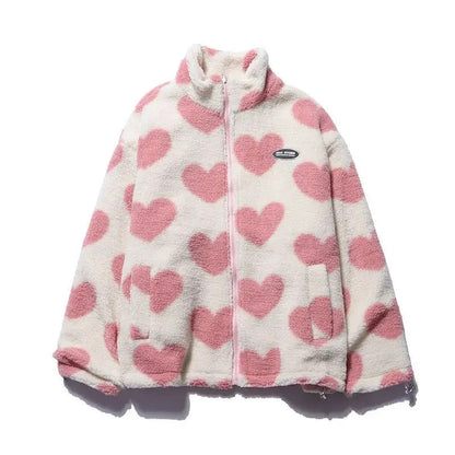 Raquel™ | Chaqueta reversible con formas de corazón