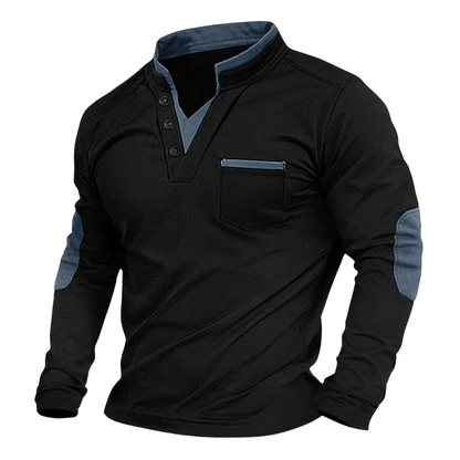 Buffalo™ | Sudadera elegante con cuello en V para hombre