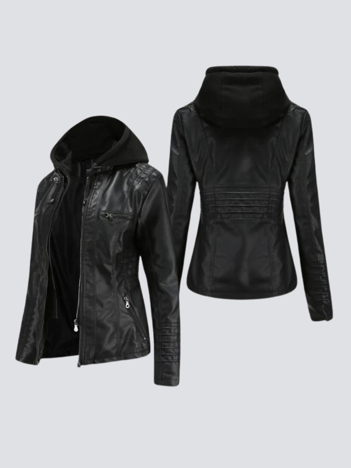 Kayla -  Chaqueta de cuero cómoda