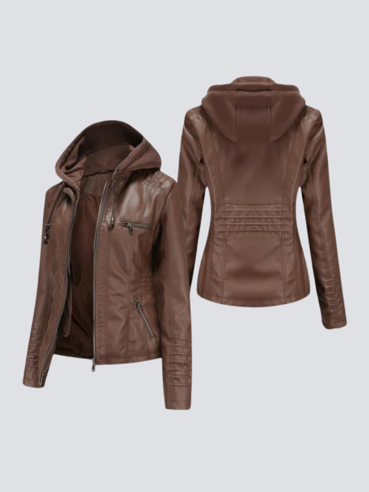 Kayla -  Chaqueta de cuero cómoda