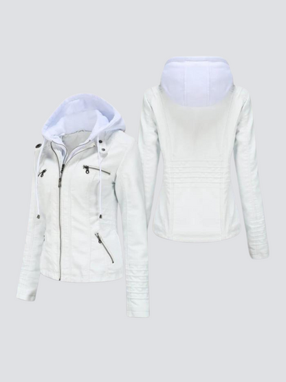 Kayla -  Chaqueta de cuero cómoda
