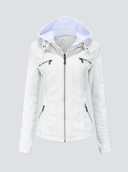 Kayla -  Chaqueta de cuero cómoda