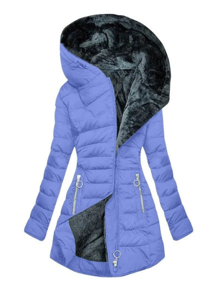 Kori | Abrigo acogedor forrado de piel