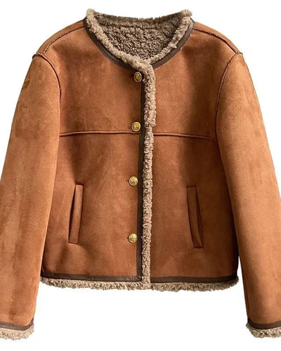 CORA | Chaqueta de piel de oveja.