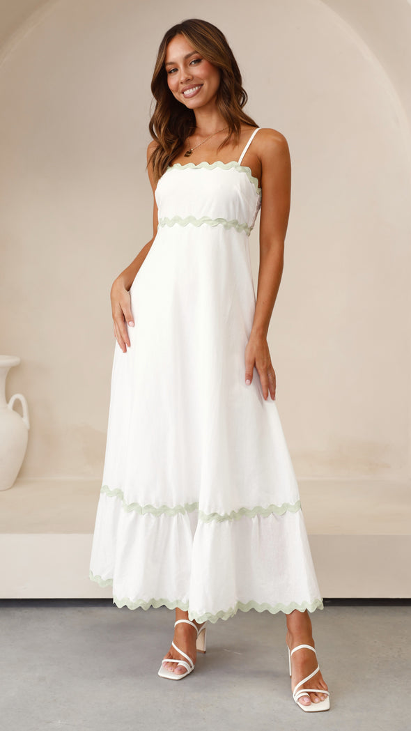 Carolina - Vestido largo de tirantes