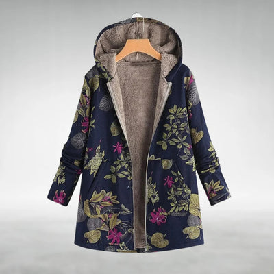 Fleural™ | Chaqueta polar elegante con estampado floral