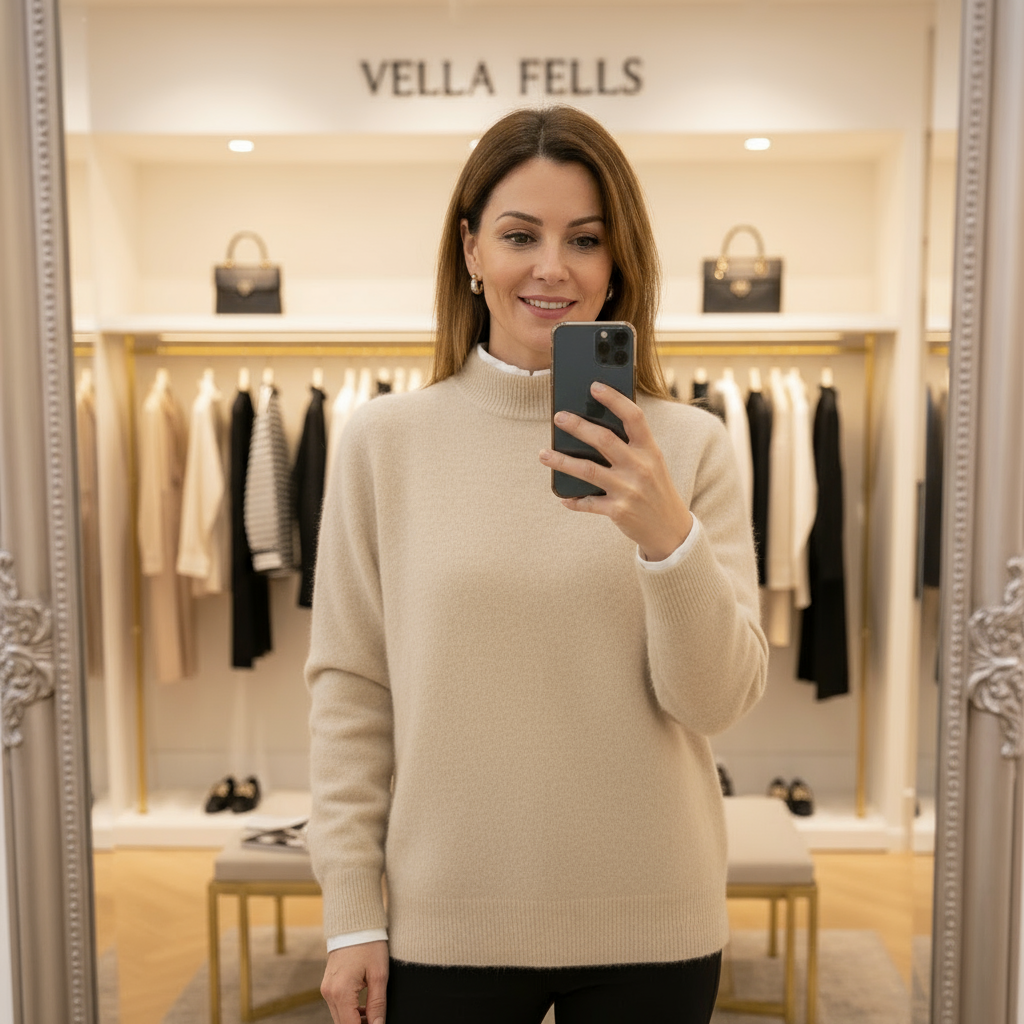 Angela | Suéter de cachemira de lujo