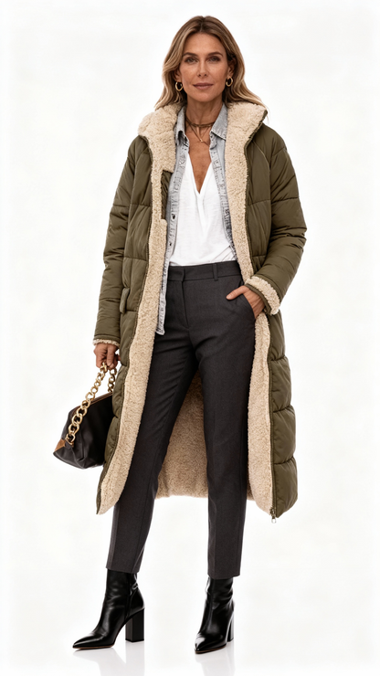 Andrea - Elegante abrigo de invierno