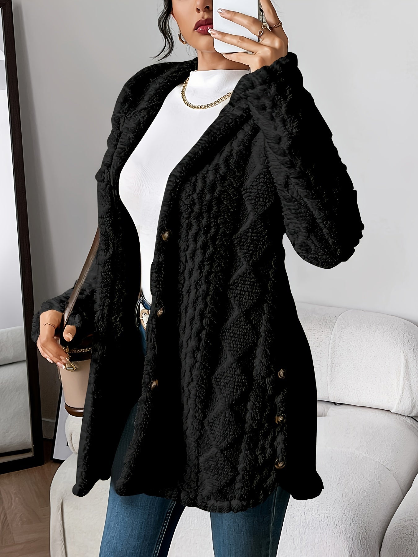 ANGELICA™|CARDIGAN CON CAPUCHA