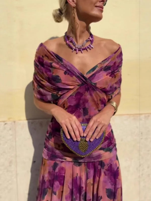 Elena| Vestido elegante largo