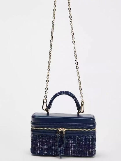 Bolso de Mujer Cruzado de un Solo Hombro Cuadrado Pequeño MDA0486H7I