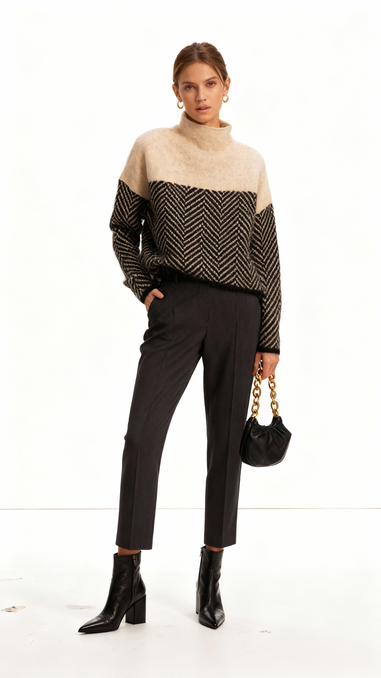 Beatriz | Jersey de cuello alto