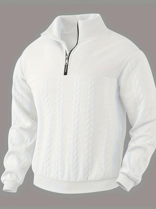 Jersey vintage con cremallera