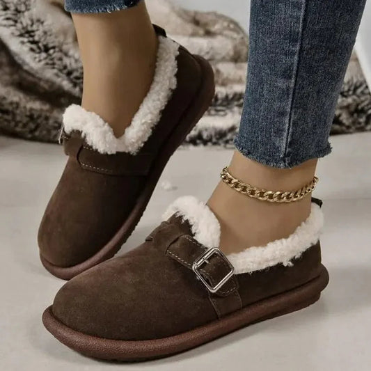 VellaStep - Mocasines ortopédicos sin cordones con punta redonda