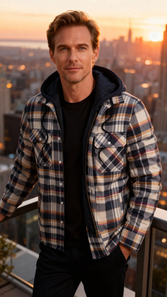 Eagle™ | Abrigo cálido de mezcla de lana premium