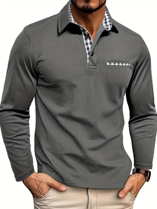 Hector | Polo de manga larga premium