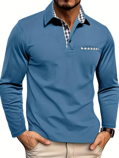Hector | Polo de manga larga premium