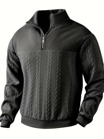 Jersey vintage con cremallera