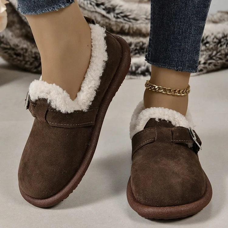 VellaStep - Mocasines ortopédicos sin cordones con punta redonda