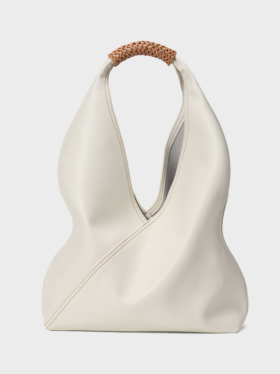 Bolso de mano de cuero de diseñador a la moda para mujer MDA0874H3Y