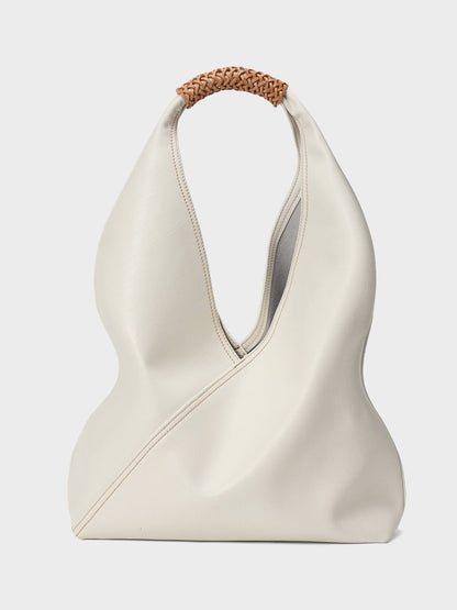 Bolso de mano de cuero de diseñador a la moda para mujer MDA0874H3Y