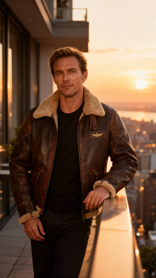 Riccardo™ | Chaqueta de piloto clásica