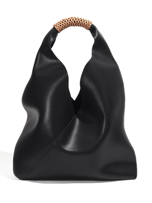 Bolso de mano de cuero de diseñador a la moda para mujer MDA0874H3Y