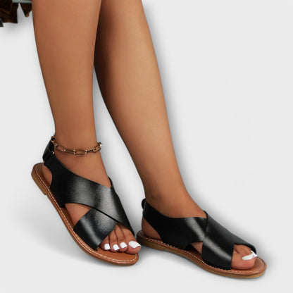 Sara - Sandalias de cuero