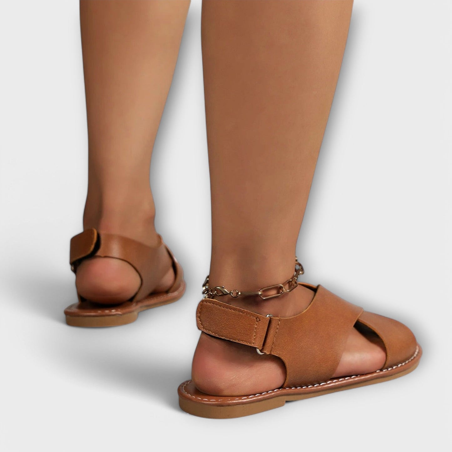 Sara - Sandalias de cuero