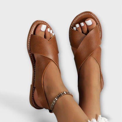 Sara - Sandalias de cuero